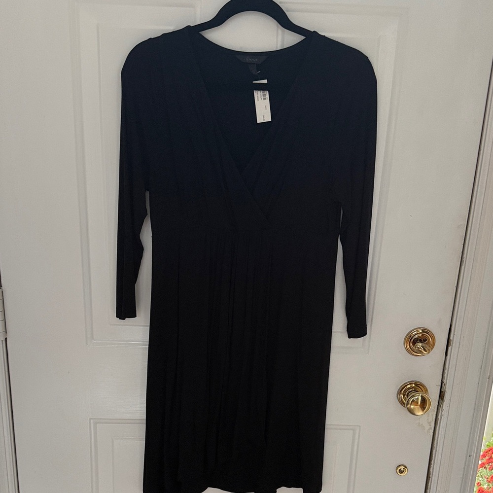 Soma Black Long Sleeve Dress